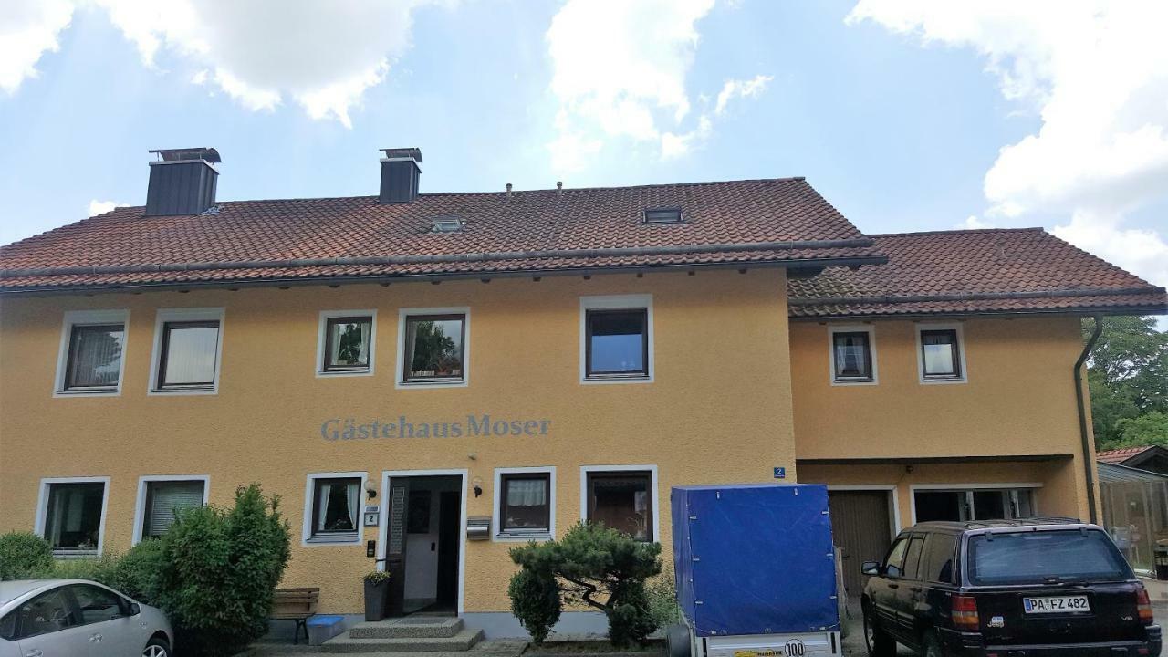 Gastehaus Moser Hotel Untergriesbach ภายนอก รูปภาพ